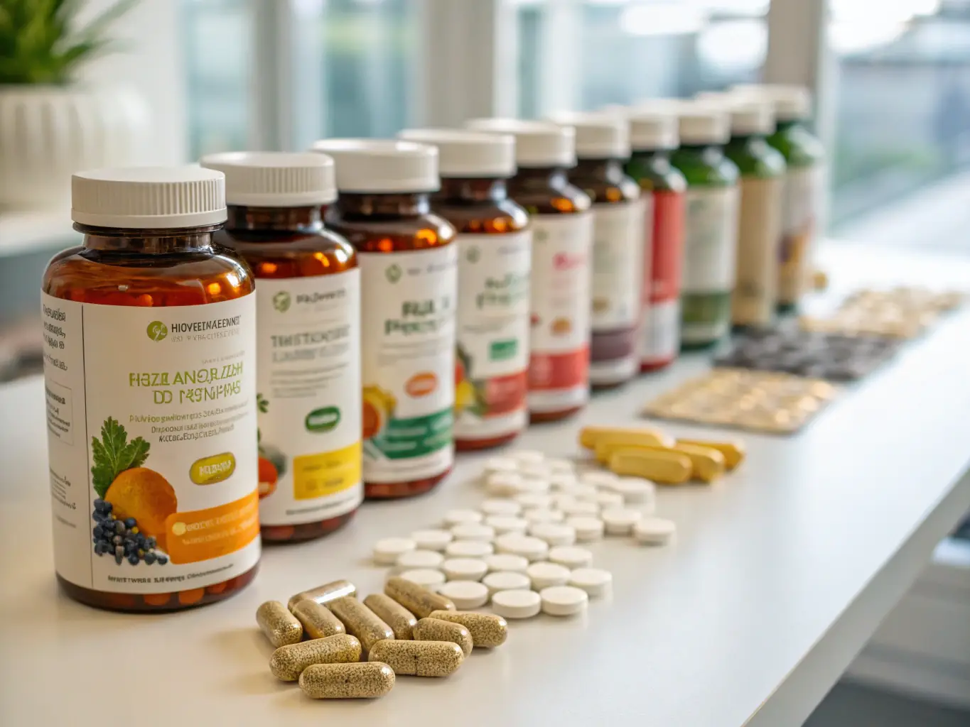 A clean and organized pill organizer, representing the simplicity and ease of managing medications with the Simple Plan.