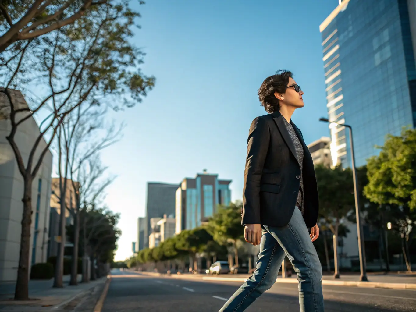 An individual confidently navigating a challenging situation, representing the resilience and empowerment gained through empathetic mental health support.